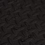 Мат-пазл (ласточкин хвіст) Springos Mat Puzzle EVA 120 x 120 x 1.2 cм FM0004 Black