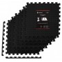Мат-пазл (ласточкин хвіст) Springos Mat Puzzle EVA 180 x 120 x 1.2 cм FM0005 Black