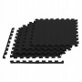Мат-пазл (ласточкин хвіст) Springos Mat Puzzle EVA 120 x 120 x 2 cм FM0001 Black