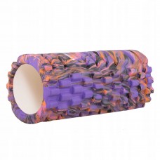 Масажний ролик (валик, роллер) Springos Mix Color 33 x 14 см FR0019