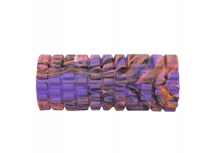 Масажний ролик (валик, роллер) Springos Mix Color 33 x 14 см FR0019