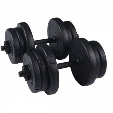 Гантелі набірні (розбірні) SportVida 2 x 10 кг SV-HK0087