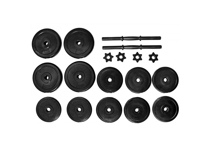 Гантелі набірні (розбірні) SportVida 2 x 10 кг SV-HK0087