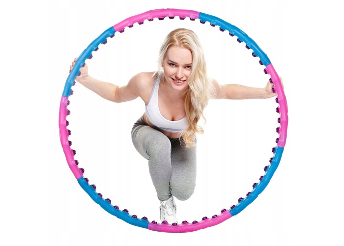 Обруч масажний з магнітами Springos Hula Hoop 100 см FA0095