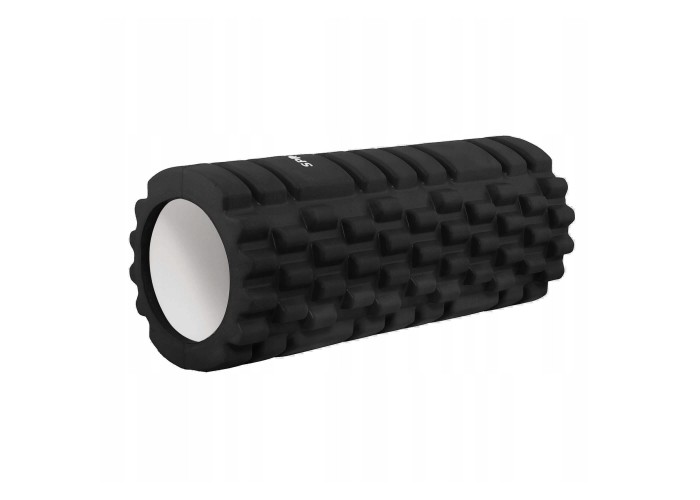 Масажний ролик (валик, роллер) Springos 33 x 14 см FR0013 Black