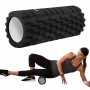 Масажний ролик (валик, роллер) Springos 33 x 14 см FR0013 Black