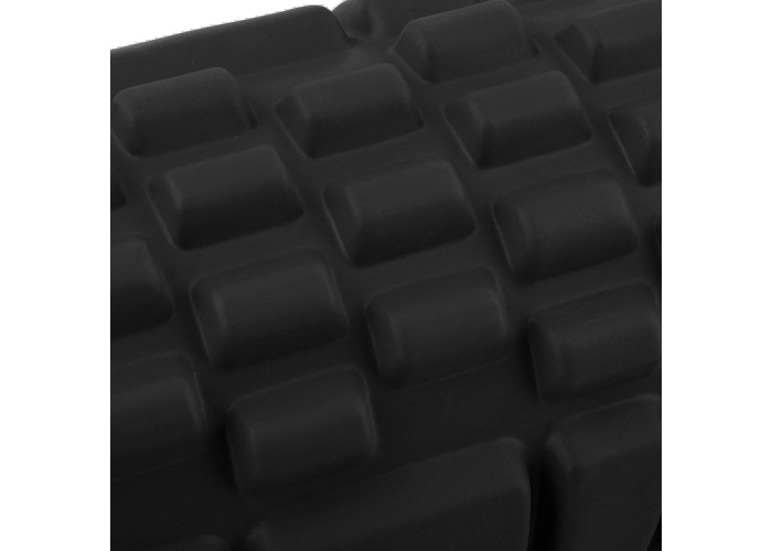 Масажний ролик (валик, роллер) Springos 33 x 14 см FR0013 Black