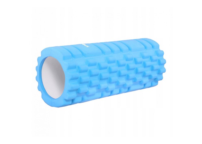 Масажний ролик (валик, роллер) Springos 33 x 14 см FR0014 Light Blue