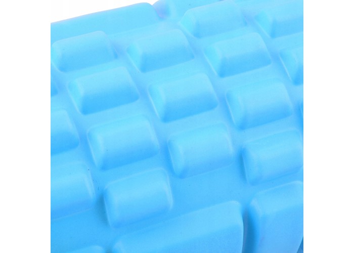 Масажний ролик (валик, роллер) Springos 33 x 14 см FR0014 Light Blue