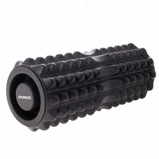 Масажний ролик (валик, роллер) Springos 33.5 x 13.5 см FR0006 Black