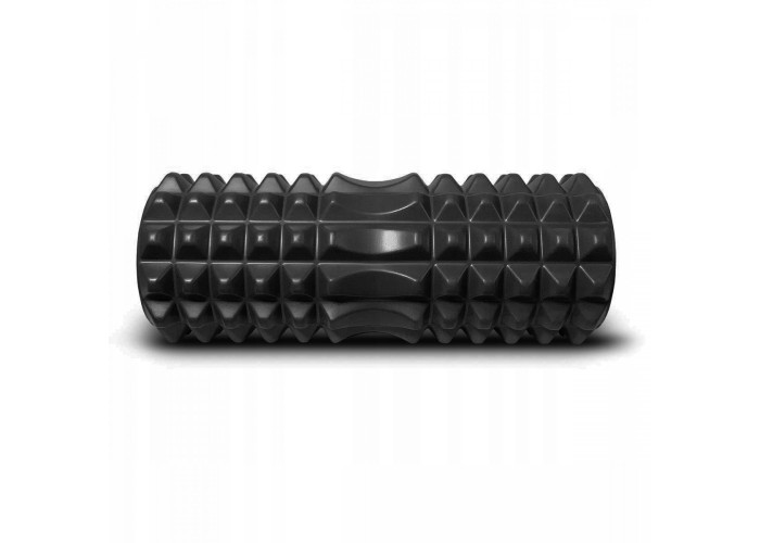 Масажний ролик (валик, роллер) Springos 33.5 x 13.5 см FR0006 Black