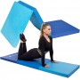 Мат гімнастичний складний Springos 180 x 60 x 5.5 cм FA0063 Blue