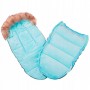 Дитячий конверт для коляски, санчат 4 в 1 Springos SB0015 Sky Blue