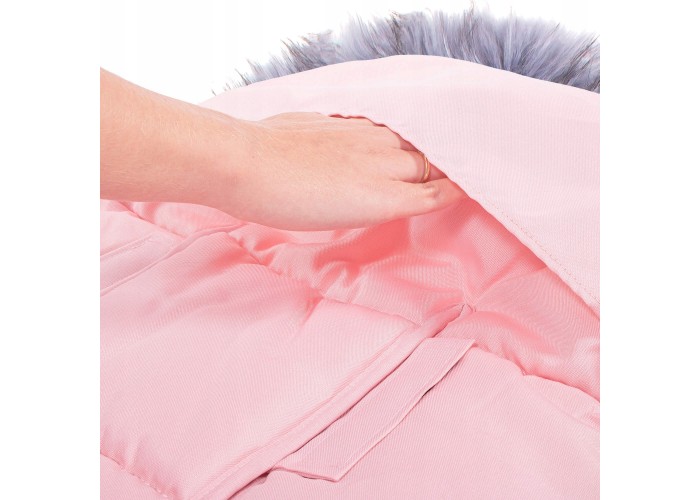 Дитячий конверт для коляски, санчат 4 в 1 Springos SB0022 Pink