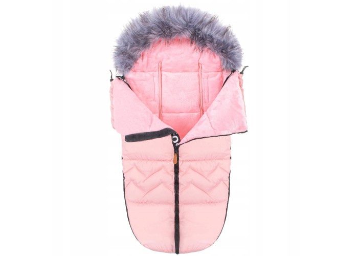 Дитячий конверт для коляски, санчат 4 в 1 Springos SB0022 Pink