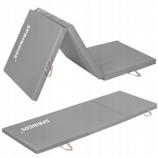 Мат гімнастичний складний Springos 180 x 60 x 5.5 cм FA0062 Grey