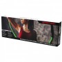 Обруч масажний Hula Hoop SportVida 100 см 1.2 кг SV-HK0338 Grey/Pink