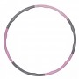 Обруч масажний Hula Hoop SportVida 100 см 1.2 кг SV-HK0338 Grey/Pink