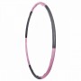 Обруч масажний Hula Hoop SportVida 100 см 1.2 кг SV-HK0338 Grey/Pink