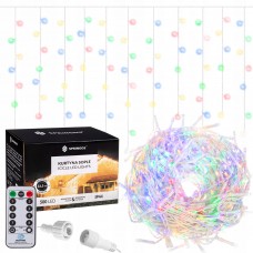 Гірлянда бахрома вулична (зовнішня) Springos 20 м 500 LED Pilot CL507 Mix