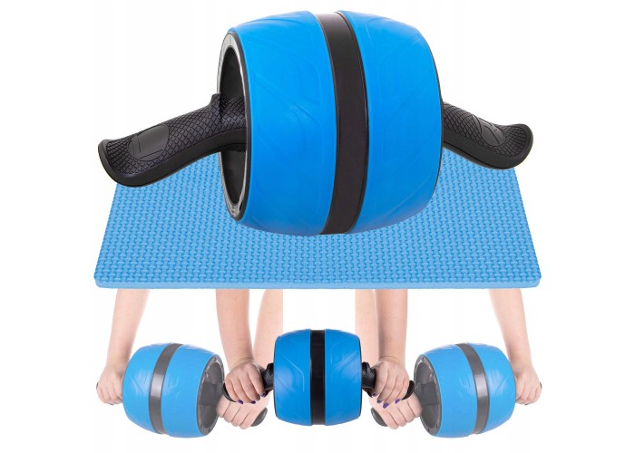 Ролик (колесо) для преса з поворотним механізмом Springos AB Wheel FA5000 Blue/Black
