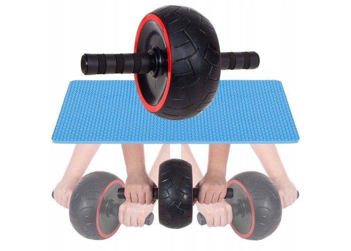 Ролик (колесо) для преса Springos AB Wheel FA5020 Black/Red