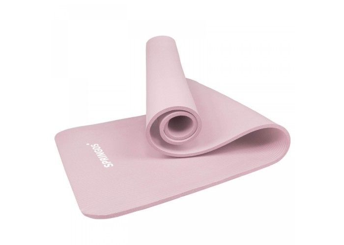 Коврик (мат) для йоги та фітнесу Springos NBR 1.5 см YG0040 Pink