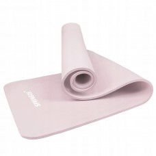 Коврик (мат) для йоги та фітнесу Springos NBR 1 см YG0039 Pink