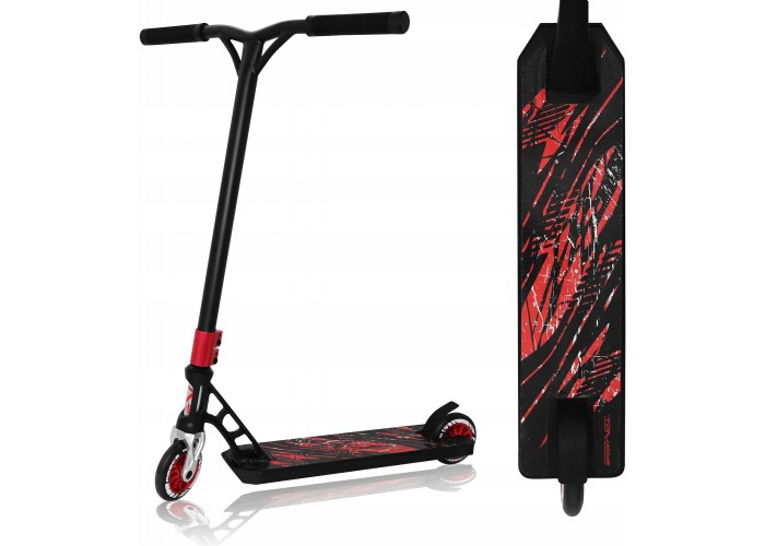 Трюковий самокат з пегами SportVida Stunt 110 Pro SV-WO0018 Black/Red