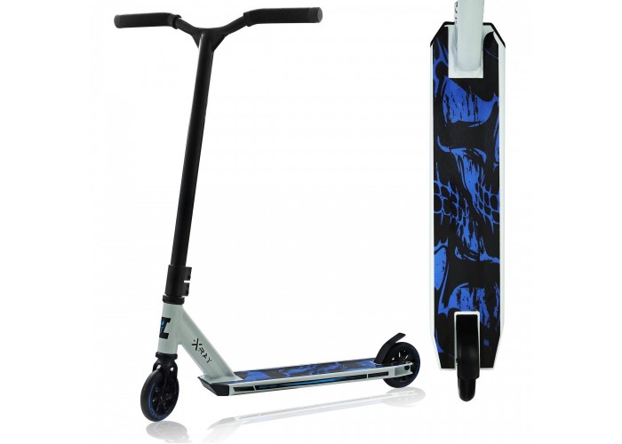 Трюковий самокат SportVida Stunt X-Ray 110 SV-WO0019 White/Blue