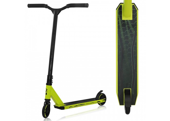 Трюковий самокат SportVida Stunt Hulk 110 SV-WO0020 Lemon/Black