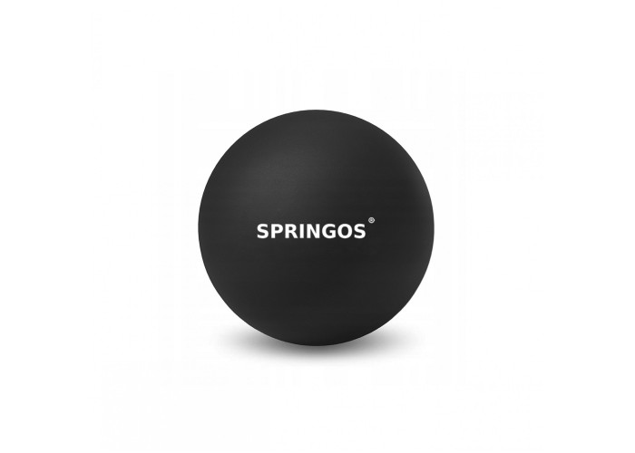Масажний м'яч Springos Lacrosse Ball 6.5 см FA0050