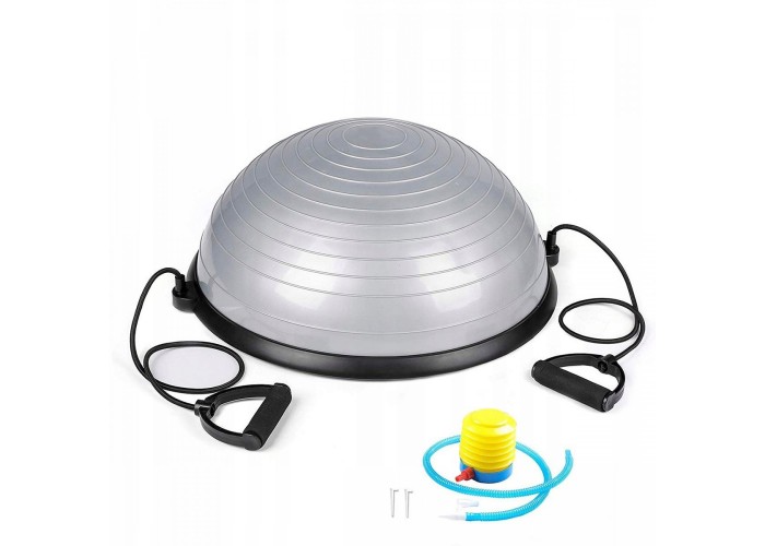 Балансувальна платформа Springos Bosu Ball 57 см BT0002 Silver