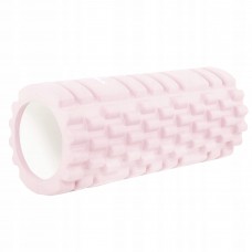 Масажний ролик (валик, роллер) Springos 33 x 14 см FR0022 Light Pink