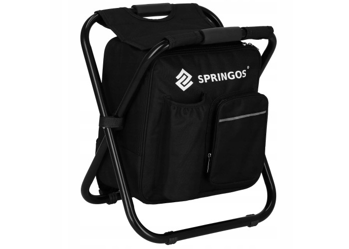 Крісло (стілець) з рюкзаком для кемпінгу та рибалки Springos CS0012
