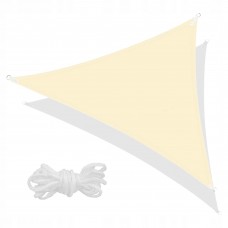 Тент-парус тіньовий для дому, саду та туризму Springos 7 x 5 x 5 м SN1010 Light Yellow
