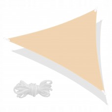 Тент-парус тіньовий для дому, саду та туризму Springos 7 x 5 x 5 м SN1011 Beige