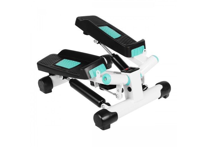 Степпер поворотний (міні-степпер) SportVida SV-HK0359 White/Turquoise