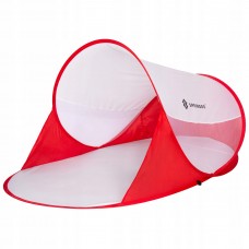 Пляжний тент Springos Pop Up 120 x 200 см PT012 Red/White