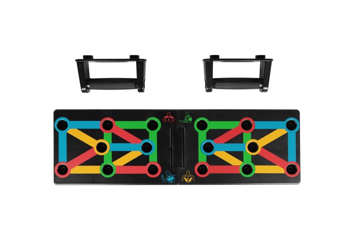 Упори (дошка) для віджимань зі змінним хватом SportVida Push-up Bars SV-HK0376