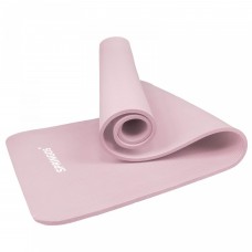 Коврик (мат) для йоги та фітнесу Springos NBR 1 см YG0030 Pink