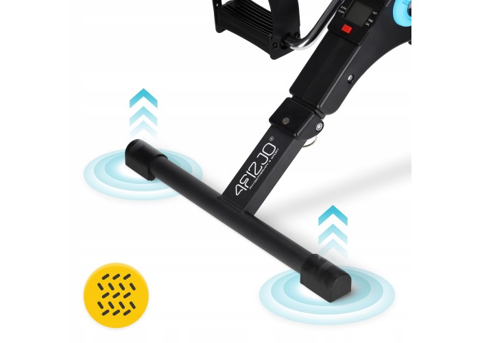 Міні велотренажер 4FIZJO Mini 2 в 1 для рук та ніг MBIKE03 Black/Blue
