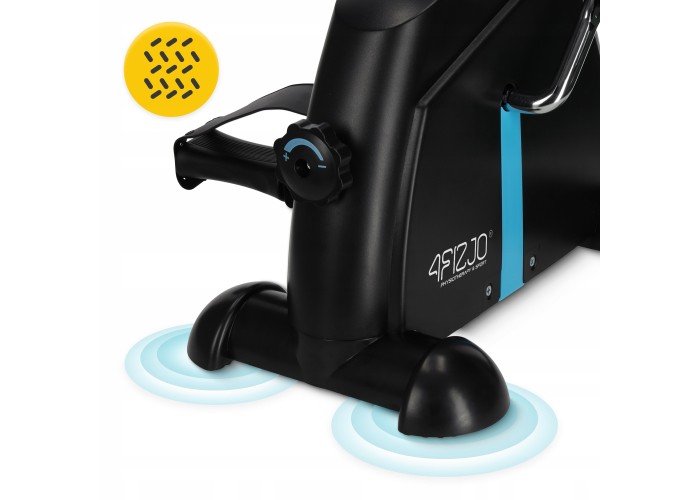 Міні велотренажер 4FIZJO Evo 2 в 1 для рук та ніг MBIKE01 Black/Blue