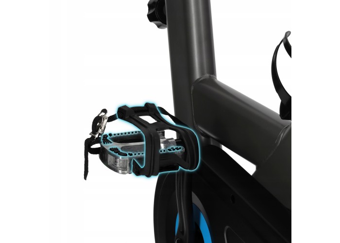 Велотренажер спінінговий (спінбайк) 4FIZJO Racing SBIKE01 Black/Blue