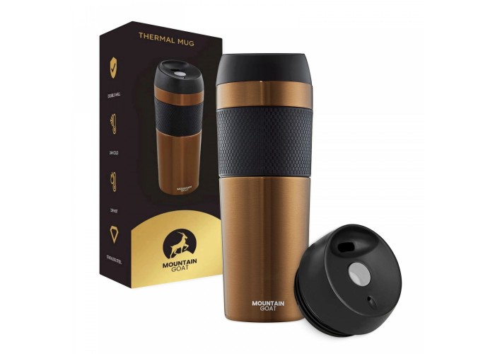 Термокухоль Mountain Goat Travel 0.4 л Brown (P-5907739315724)