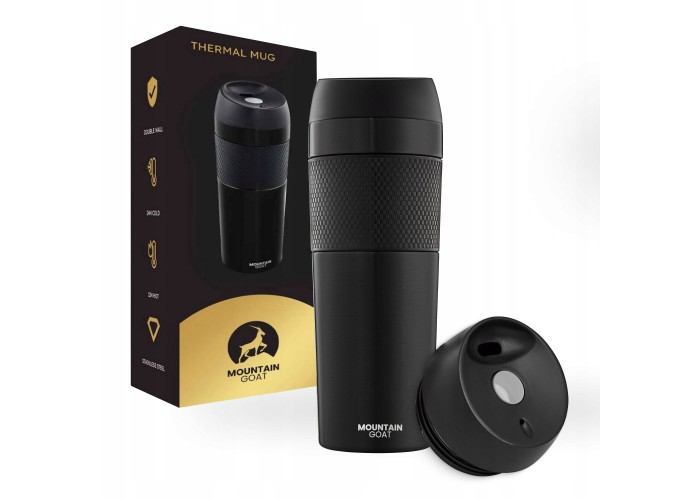 Термокухоль Mountain Goat Travel 0.4 л Black (P-5907739315694)