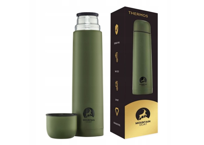 Термос Mountain Goat 1 л Navy Green (P-5907739315779)