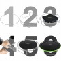 Батут із внутрішньою сіткою 4FIZJO PRO 8FT 252 см Black/Green (P-5907739314161)