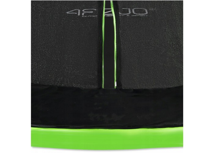 Батут із внутрішньою сіткою 4FIZJO PRO 8FT 252 см Black/Green (P-5907739314161)