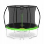 Батут із внутрішньою сіткою 4FIZJO PRO 10FT 312 см Black/Green (P-5907739314178)